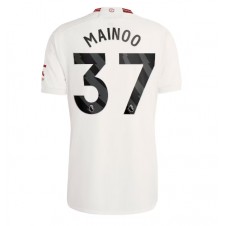 Manchester United Kobbie Mainoo #37 Tredjedrakt 2023-24 Kortermet